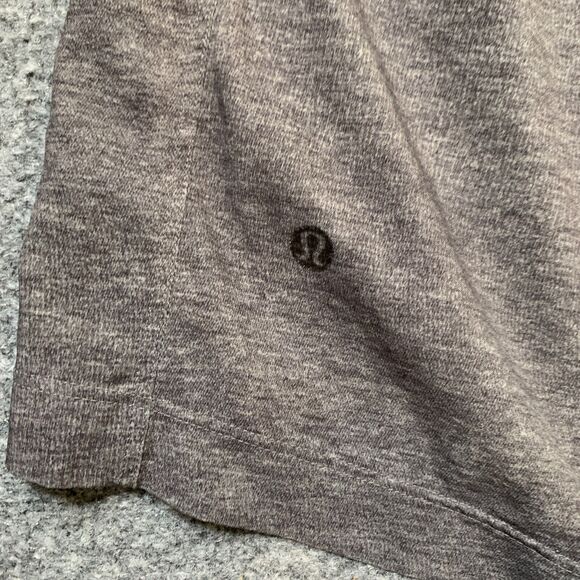 Lululemon Shorts Mens M Medium Grey THE Linerless Training Elastic Waistband - Picture 10 of 13